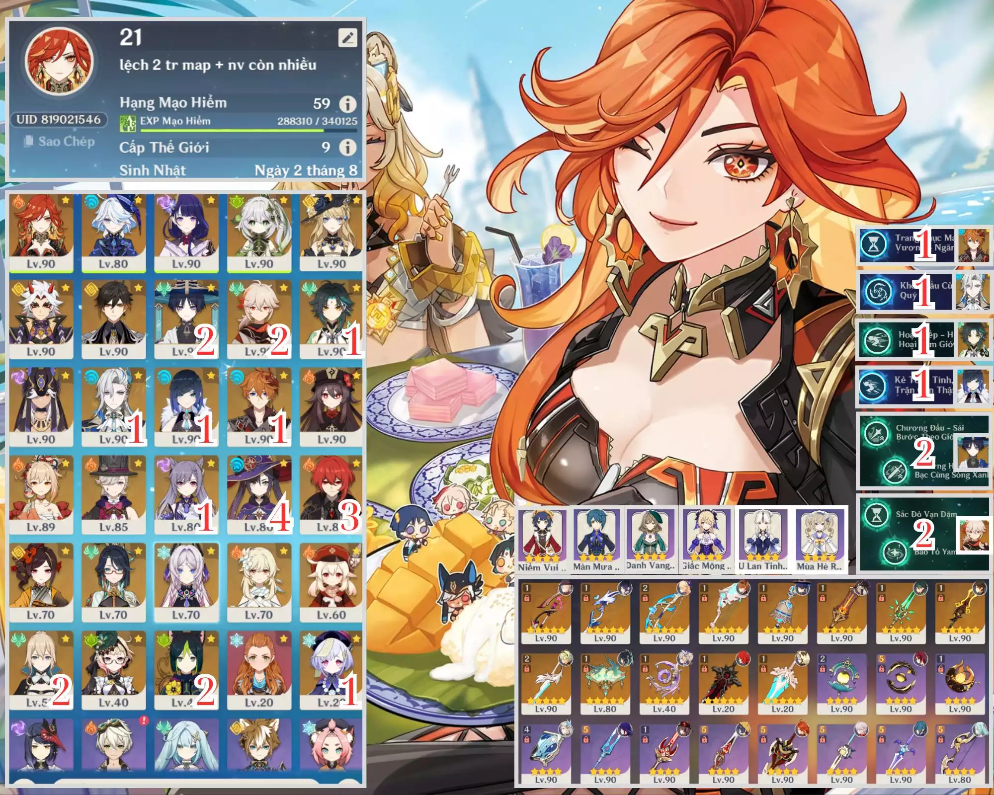 Ảnh acc Genshin